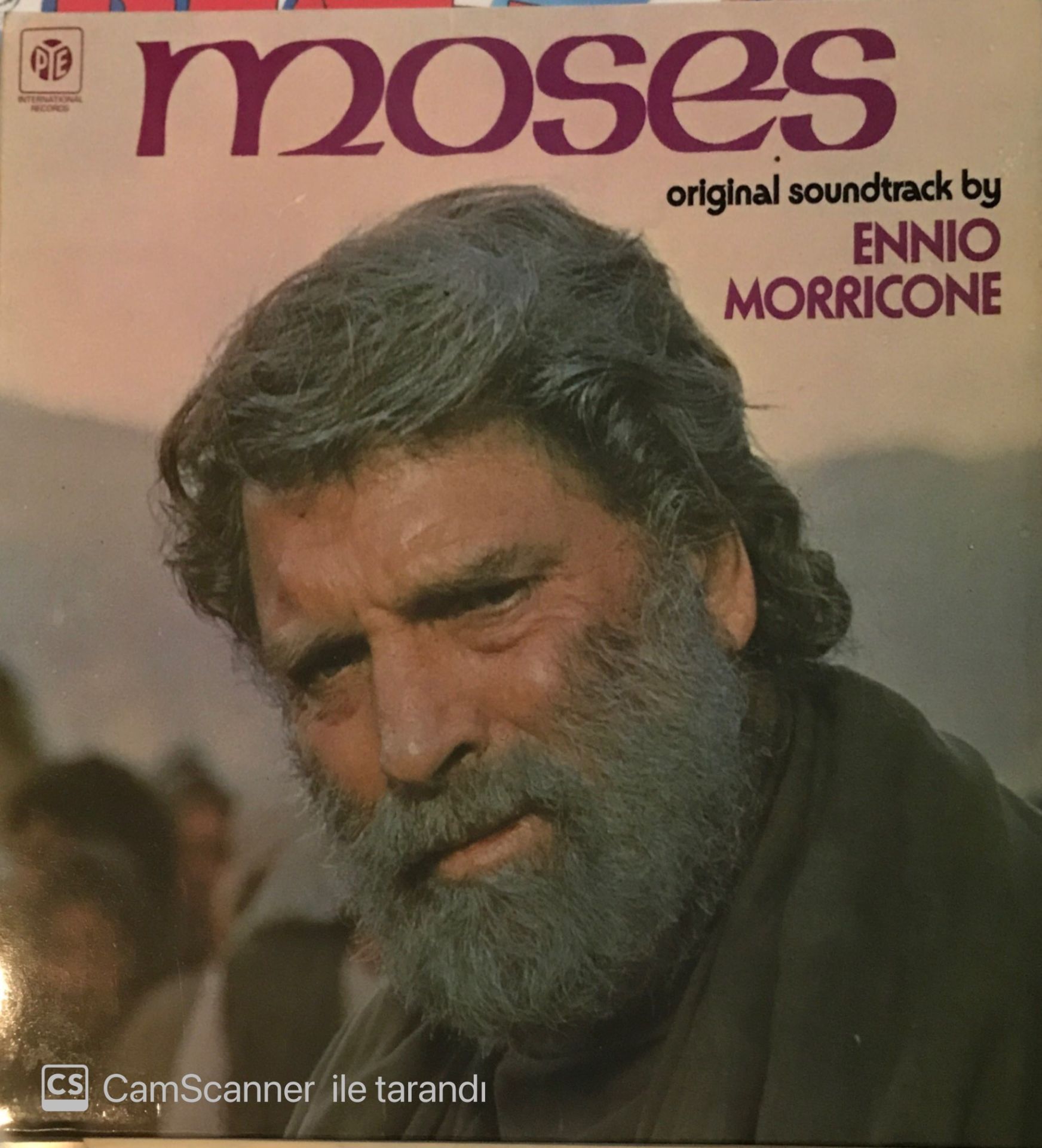 Moses Original Soundtrack By Ennio Morricone LP