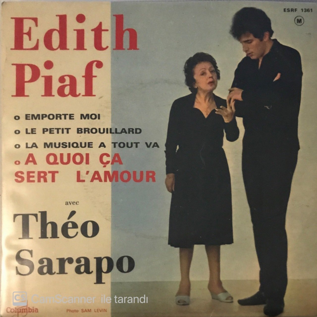 Edith Piaf Emporte - Moi 45lik