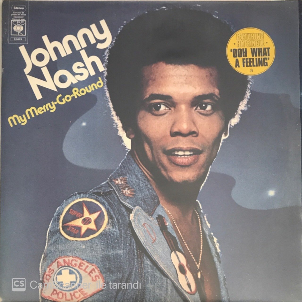 Johnny Nash My Merry Go Round LP