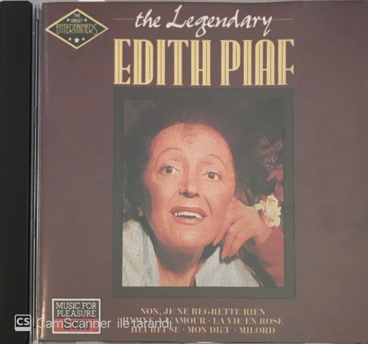 Edith Piaf The Legendary CD