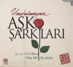 Unutulmayan Aşk Şarkıları 1960/70/80'li Yılların Türkçe Sözlü Aşk Şarkıları 5'li CD