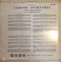 A Concert Of Famous Overtures LP