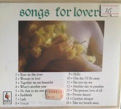 Songs For Lovers CD