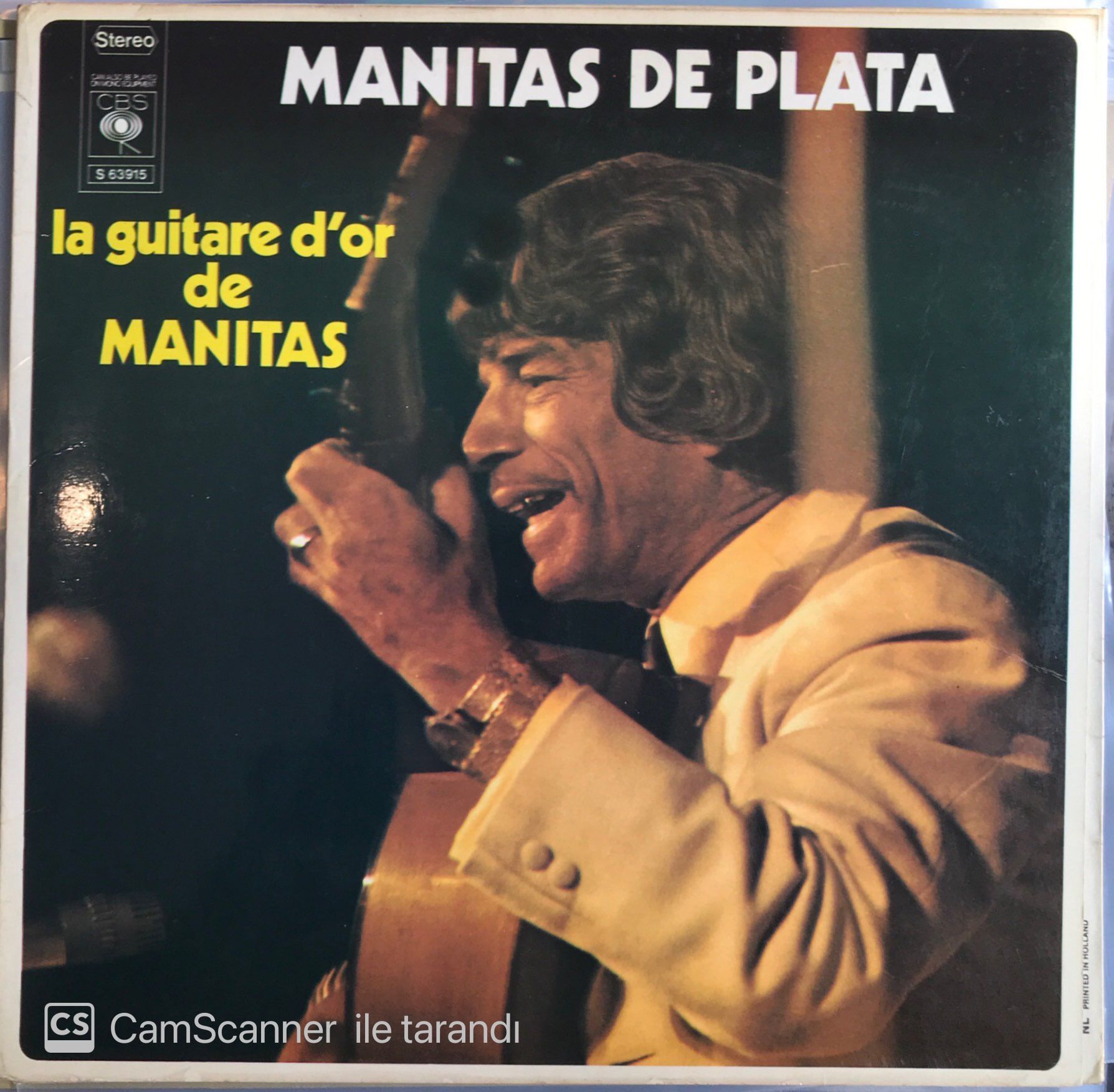 Manitas De Plata - La Guitare D'or De Manitas LP