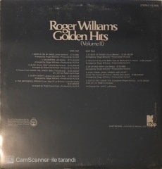 Roger Williams Golden Hits Volume 2 LP