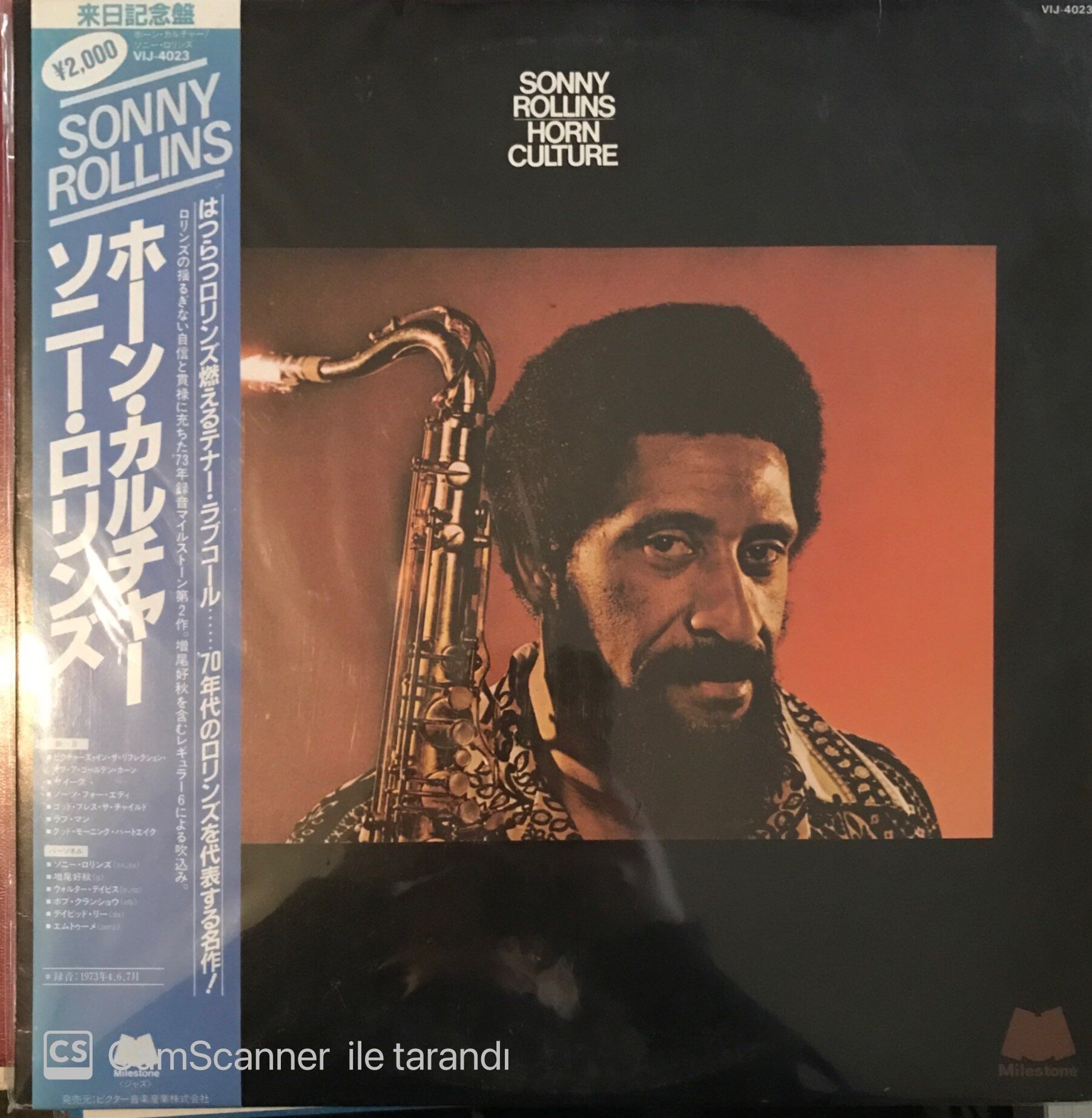 Sonny Rollins - Horn Culture Japon Baskı LP