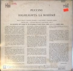 Puccini - La Boheme LP