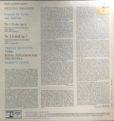 Niccolo Paganini Violinkonzerte Nr.1 Und Nr.2 LP