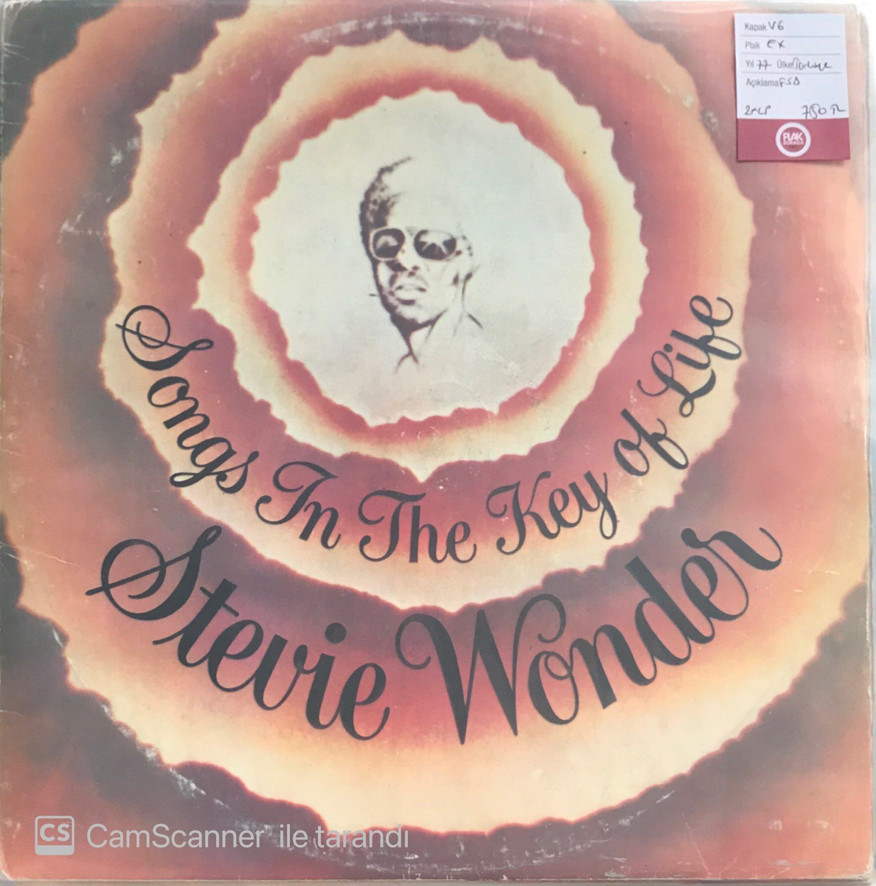 Stevie Wonder Songs In The Key Of Like Double LP