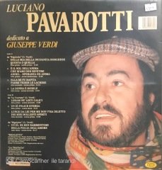 Luciano Pavarotti Dedicato A Giuseppe Verdi LP