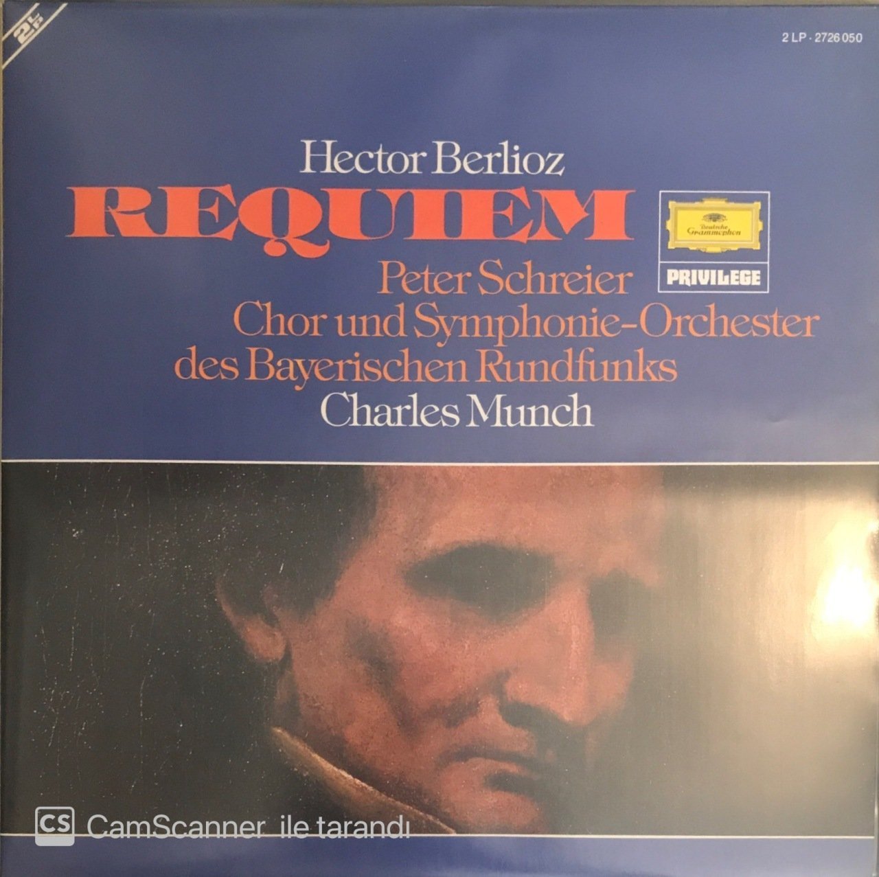 Hector Berlioz Requiem Double LP