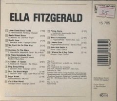 The Jazz Collector Edition Ella Fitzgerald LP