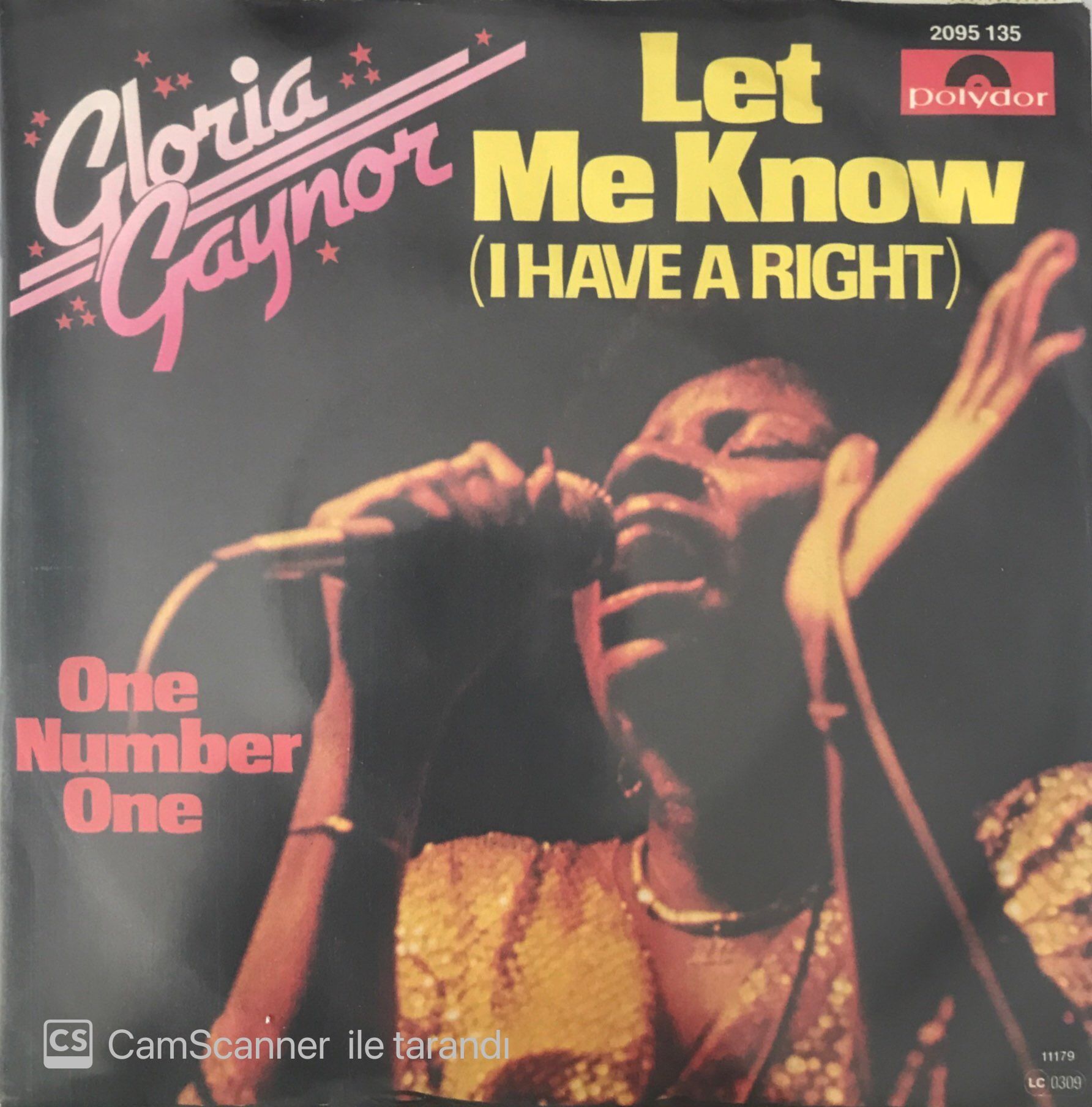 Gloria Gaynor Let Me Know( I Have A Right) 45lik