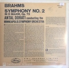 Brahms Symphony No.2 In D Major Op.73 Antal Dorati LP