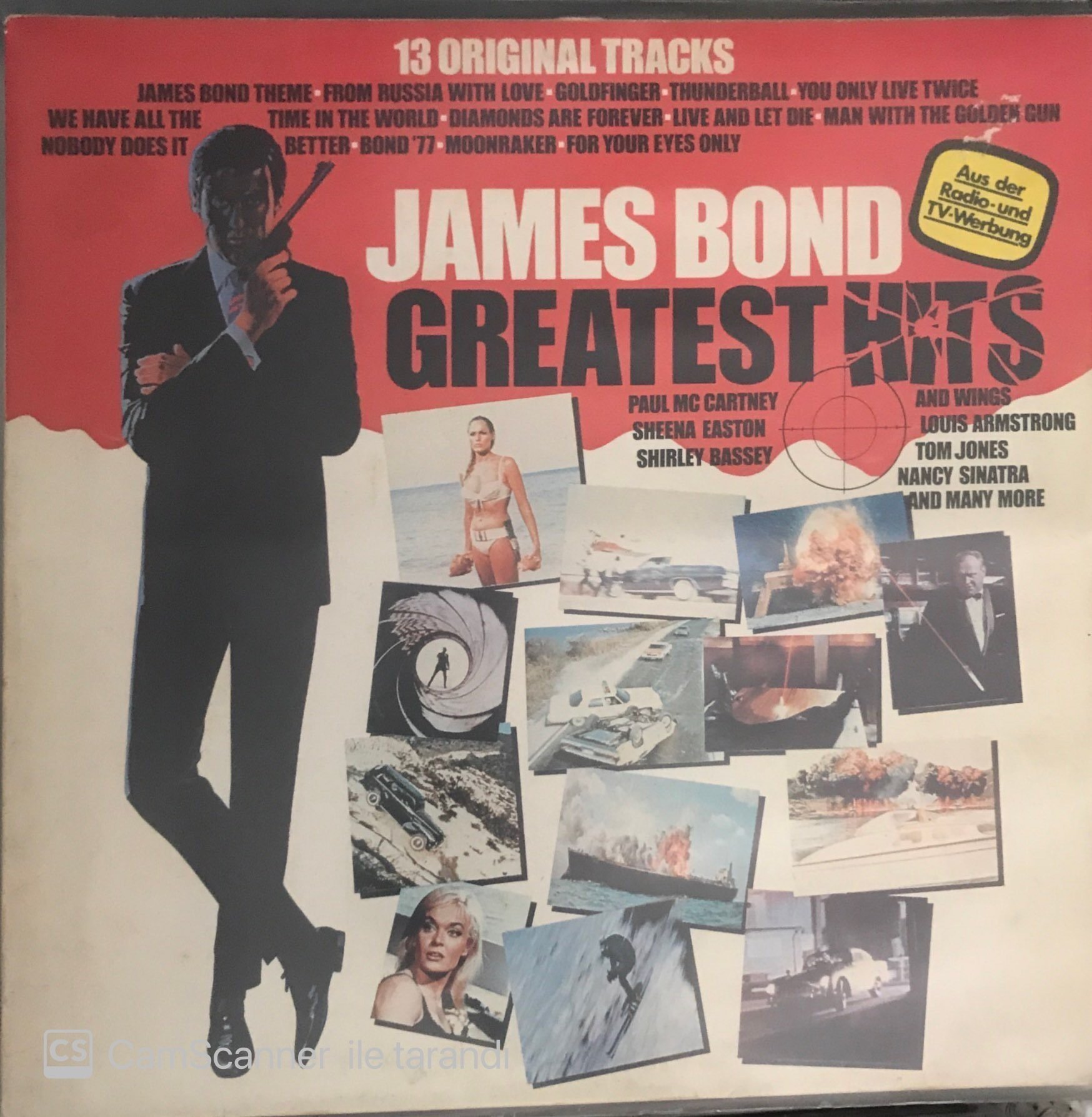 James Bond Greatest Hits  13 Original Tracks LP