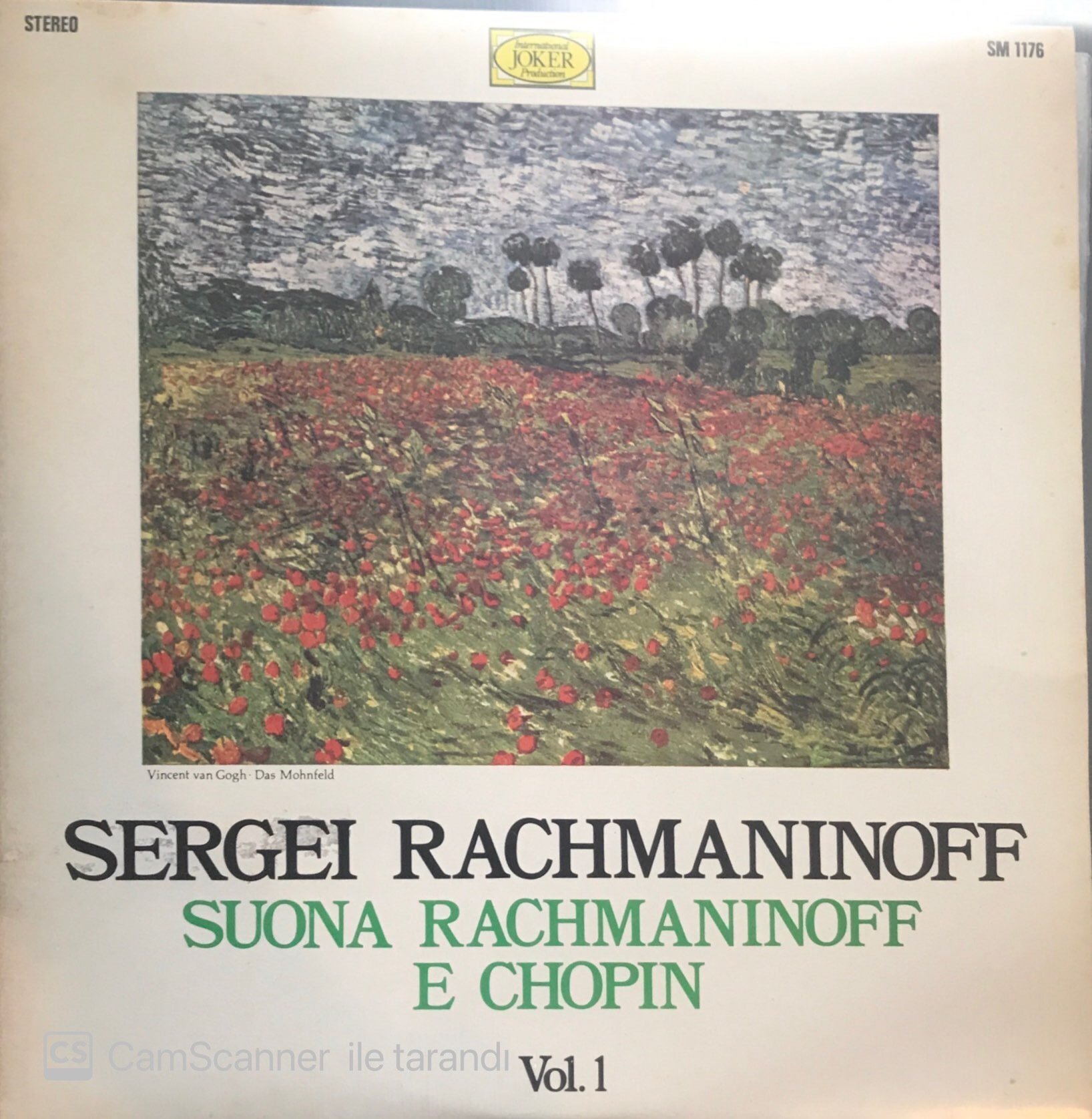 Rachmaninoff Suona Rachmaninoff E Chopin LP