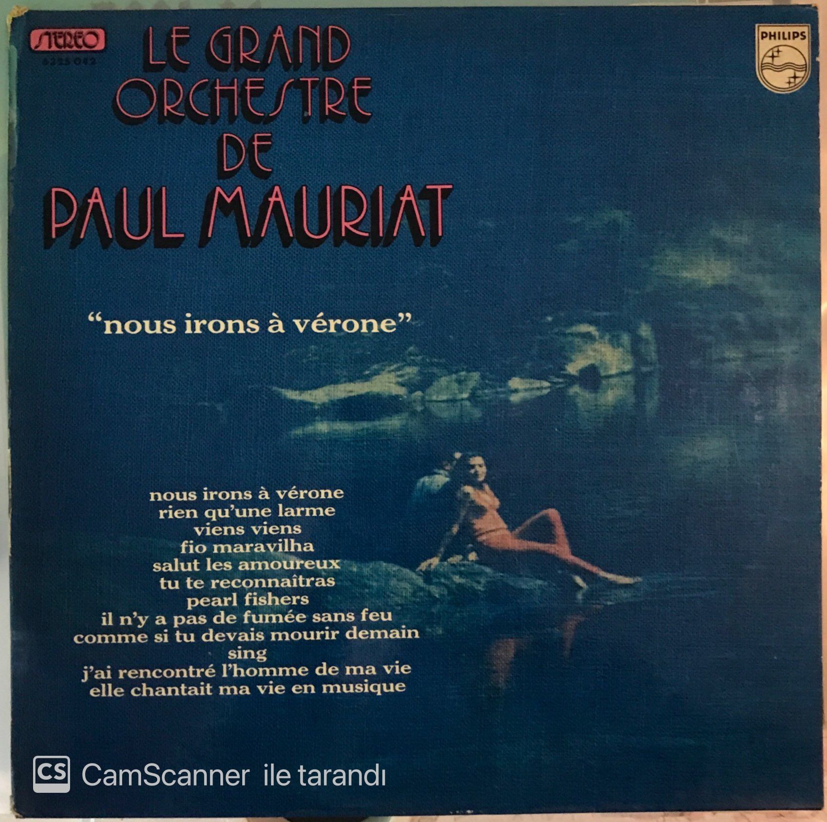 Le Grand Orchestre De Paul Mauriat Nous Irons A Verone  LP