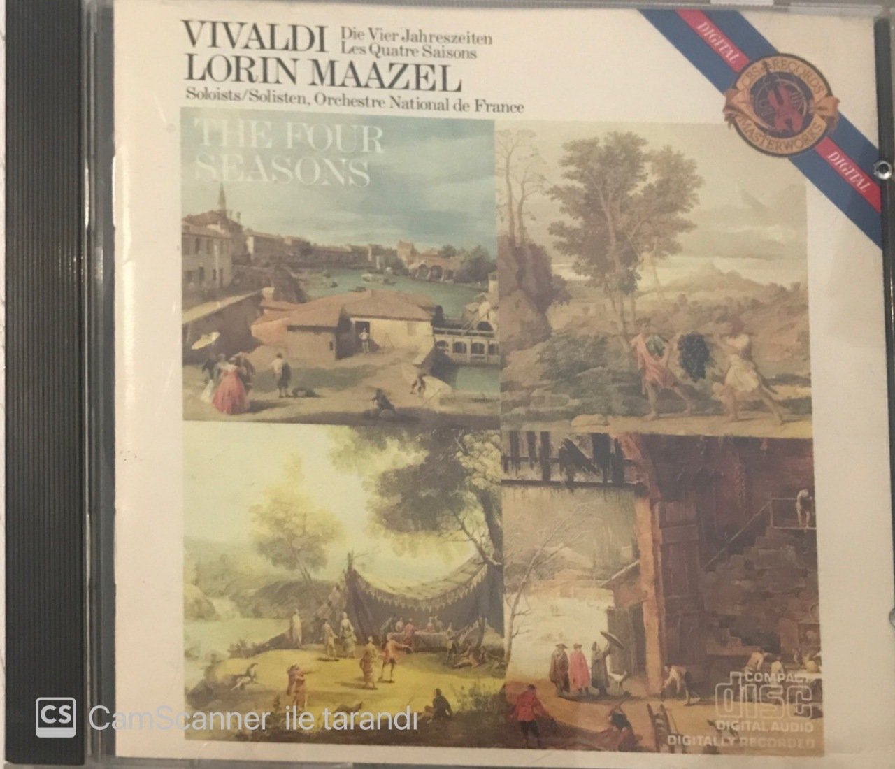 Vivaldi The Four Seasons Maazel CD