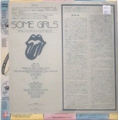 The Rolling Stones Some Girls Japon Baskı LP