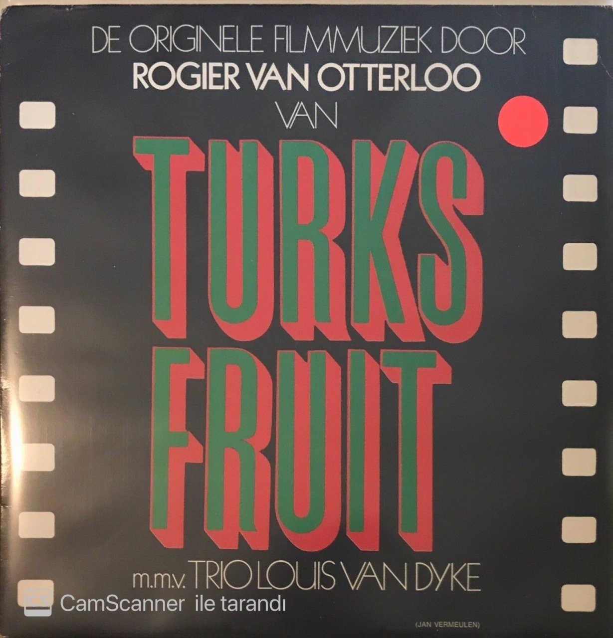 De Originele Film Muziek Door Rogier Van Otterloo Van Turks Fruit LP