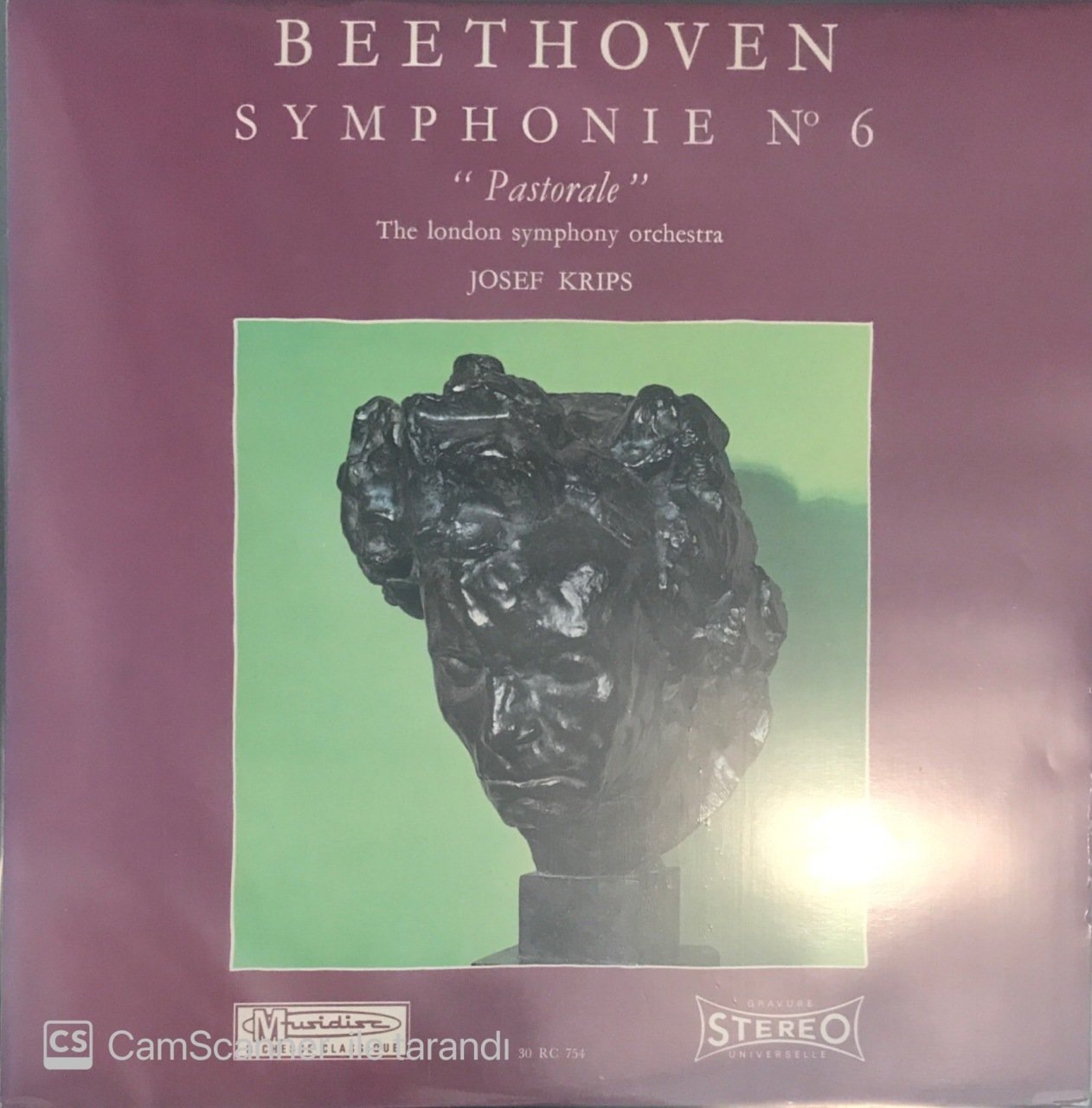 Beethoven Symphonie No.6 Pastorale The London Symphony Orchestra Josef Krips LP