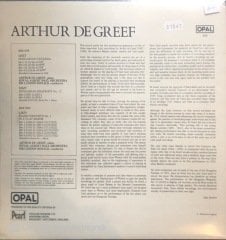 Arthur De Greef Liszt LP