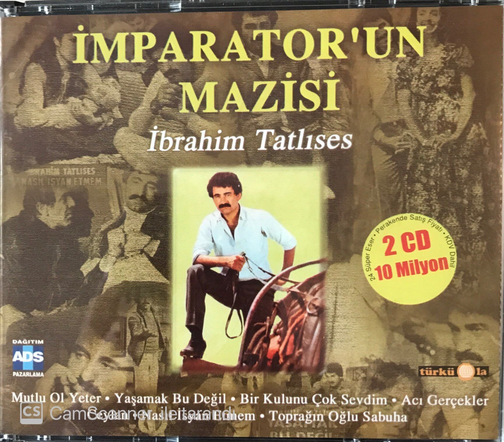 İmparator'un Mazisi İbrahim Tatlıses 2 CD