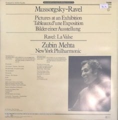 Zubin Mehta Newyork Philharmonic Mussorgsky Ravel Pictures At An Exhibition LP