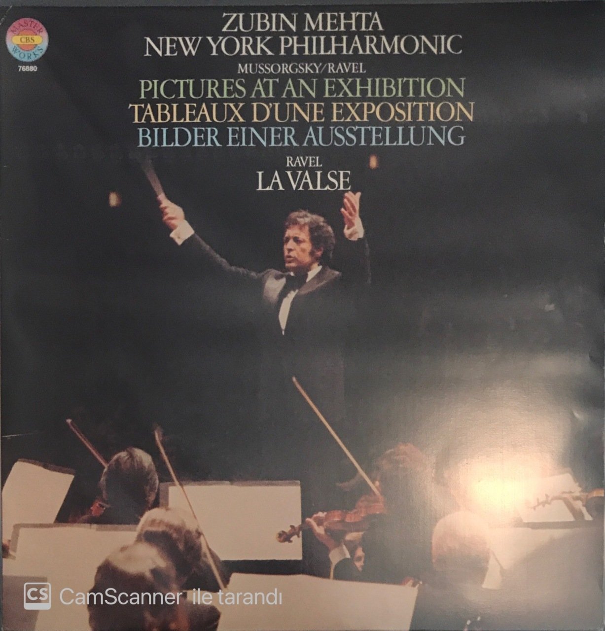 Zubin Mehta Newyork Philharmonic Mussorgsky Ravel Pictures At An Exhibition LP