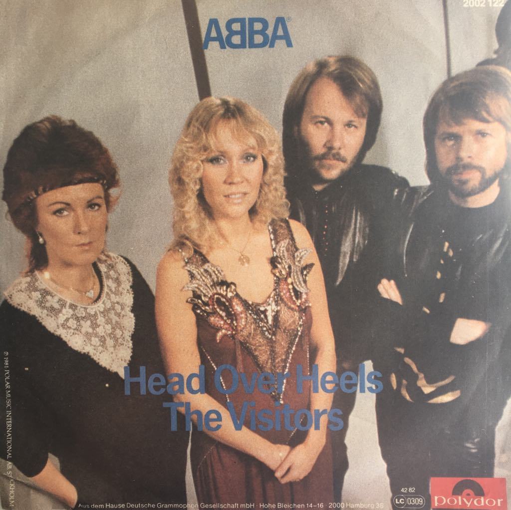 Abba Head Over Heels 45lik