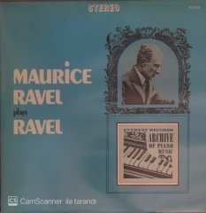 Maurice Ravel Plays Ravel LP