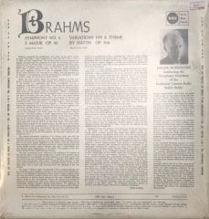 Brahms Symphony No.3 F Major Op.90 LP