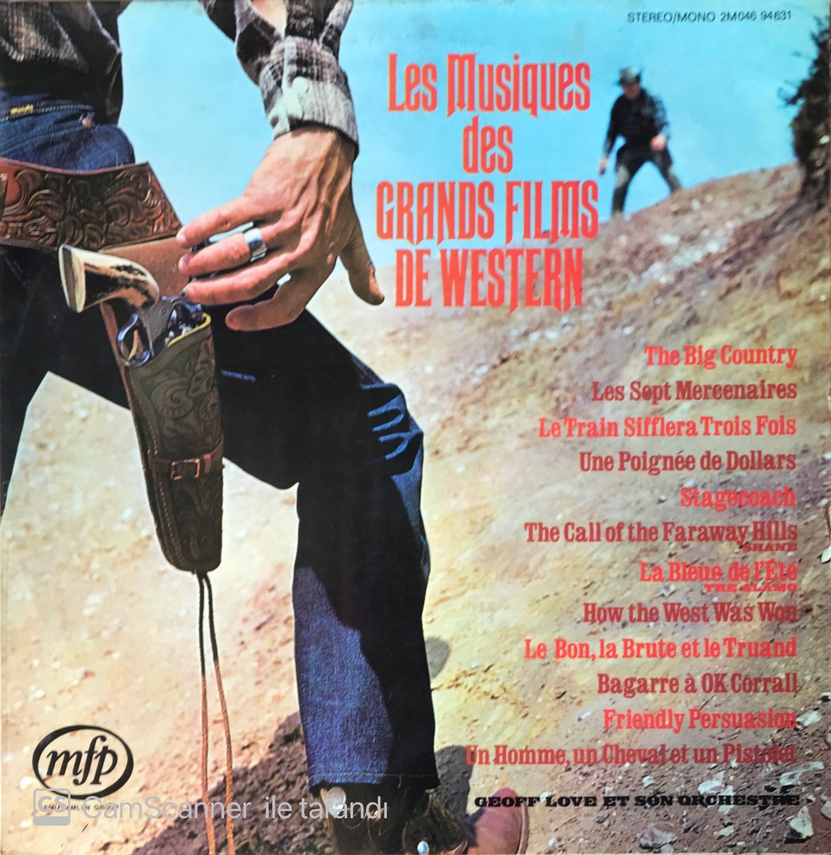 Les Musiques Des Grands Films De Western Soundtrack LP