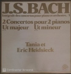 J. S. Bach 2 Concertos Pour 2 Pianos Ut Majeur Ut Mineur LP