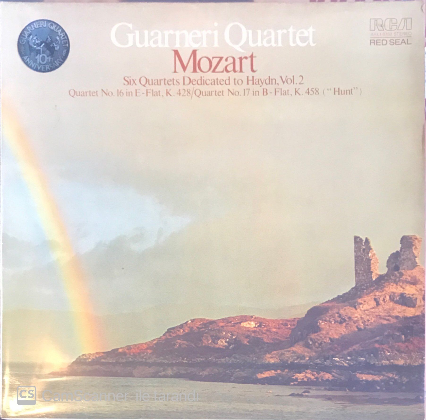 Mozart - Guarneri Quartet LP