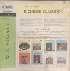 Mozart Concerto N 20 Pour Piano Et Orchestre En Re Mineur LP