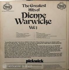 Dionne Warwicke Greatest Hits LP