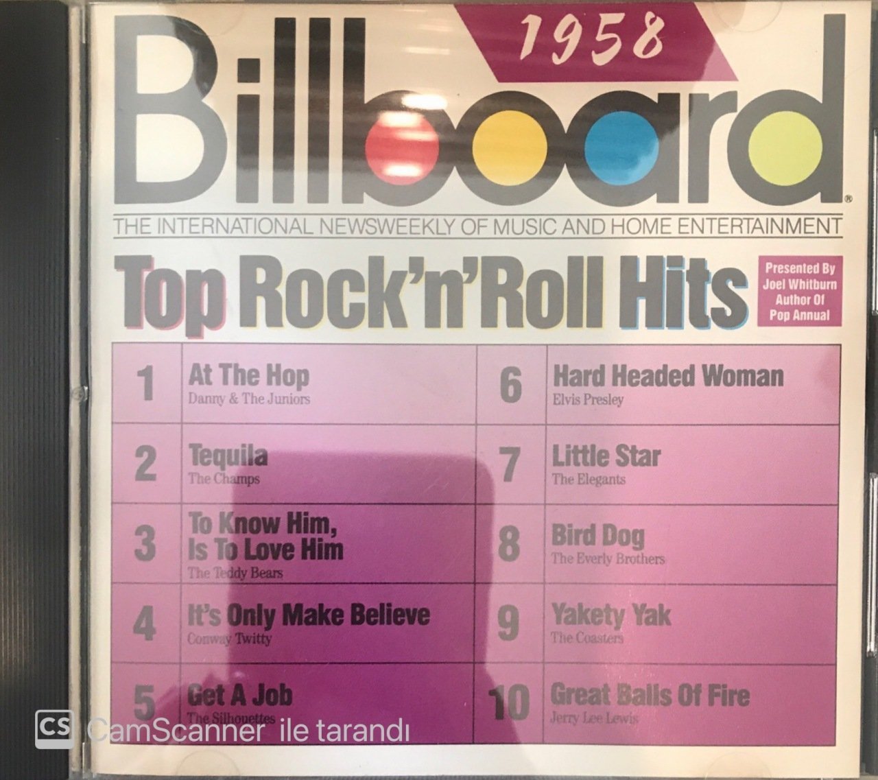 Billboard Top Rock'N Roll Hits 1958 CD