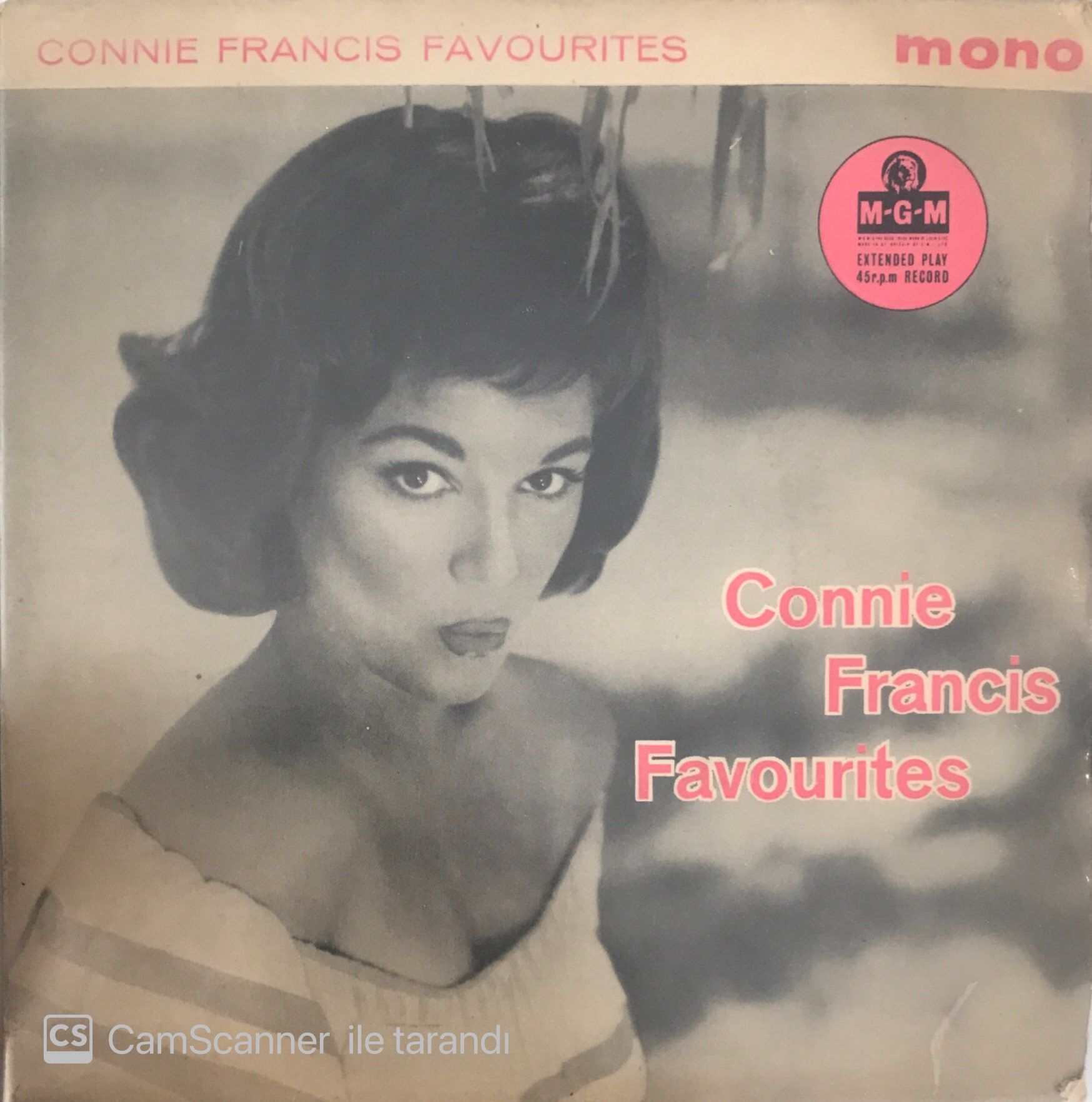 Connie Francis Favorites Mini LP