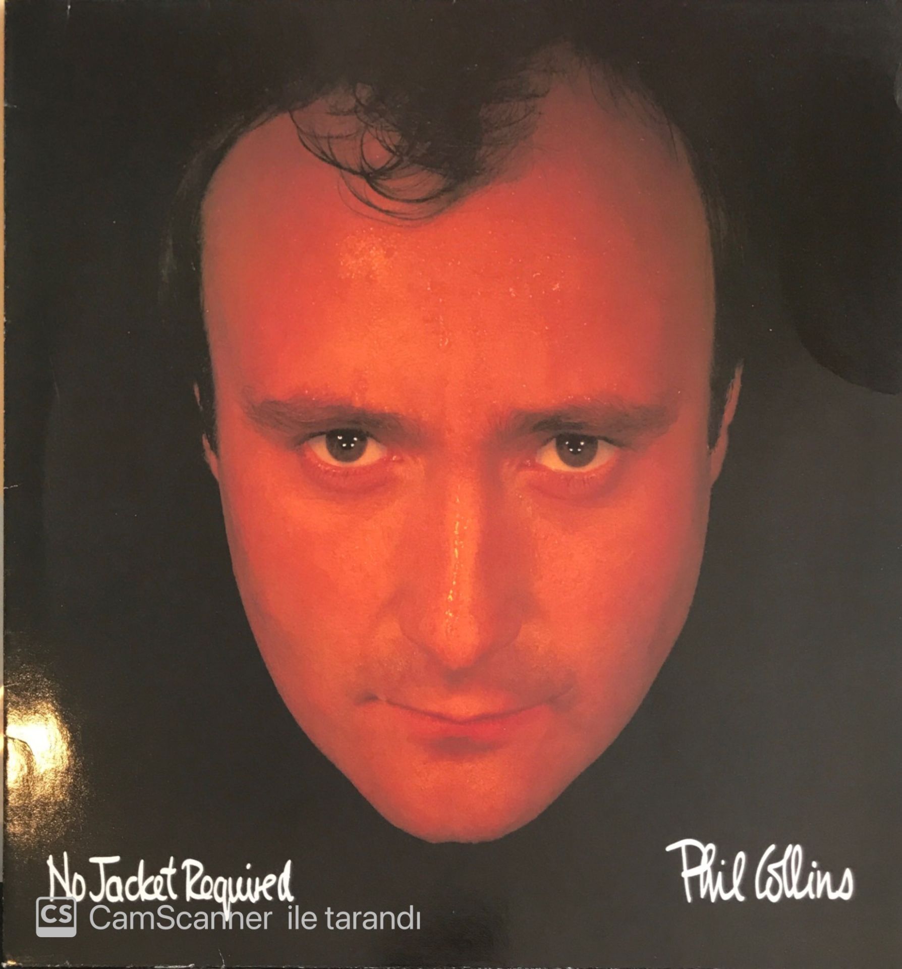 Phill Collins No Jacket Required LP