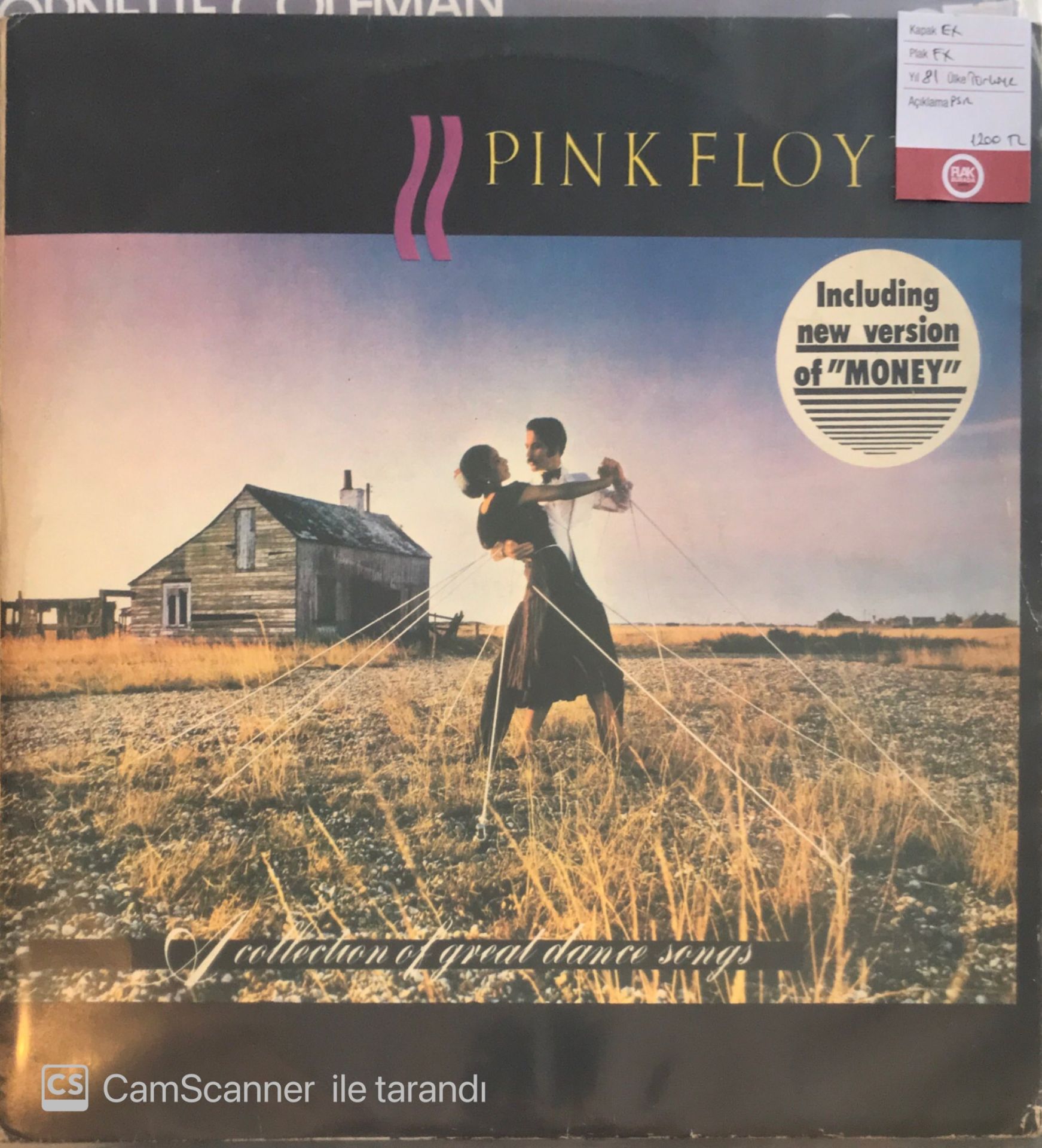 Pink Floyd A Collection Of Great Dance Songs LP