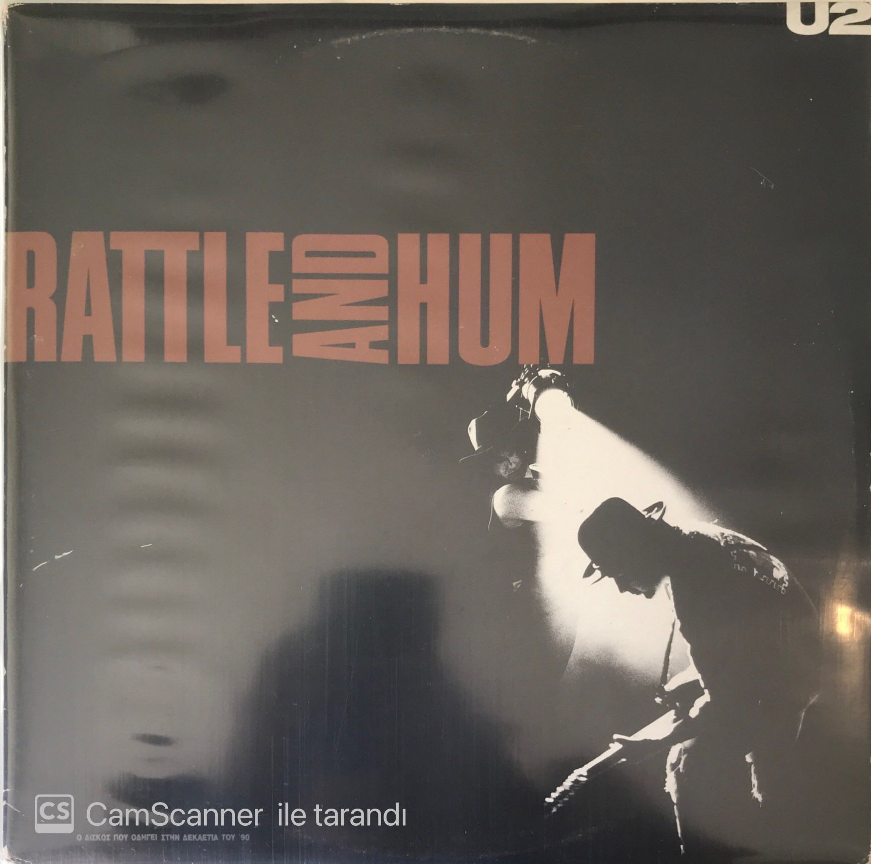 U2 Rattle And Hum Double LP