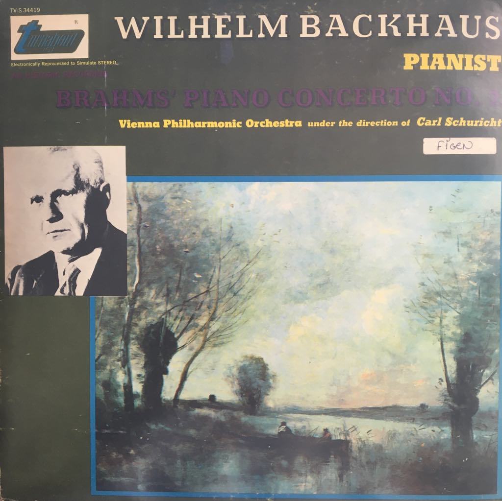 Brahms Concerto No 2 In B Flat Major For Piano And Orchestra Opus 83 LP