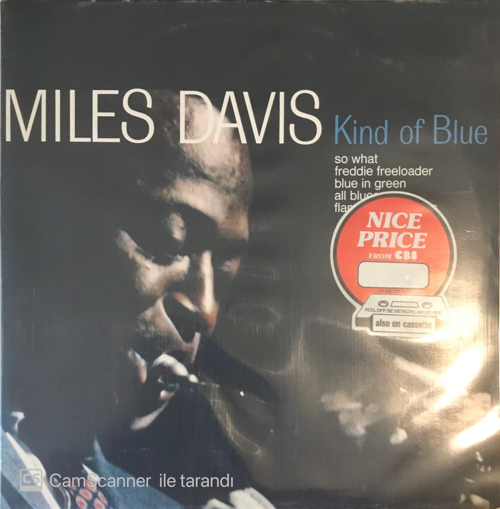 Miles Davis Kind of Blue LP