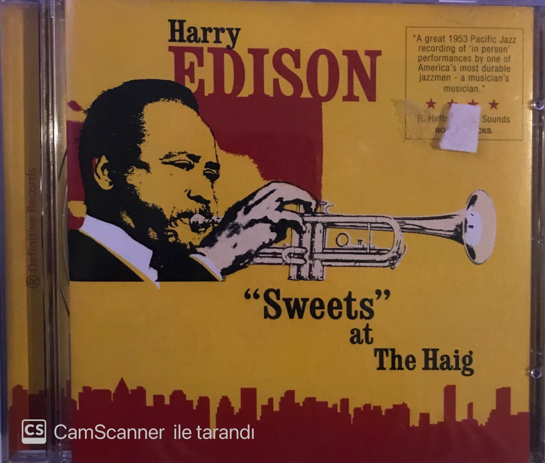 Harry Edıson Sweets at The Haig CD