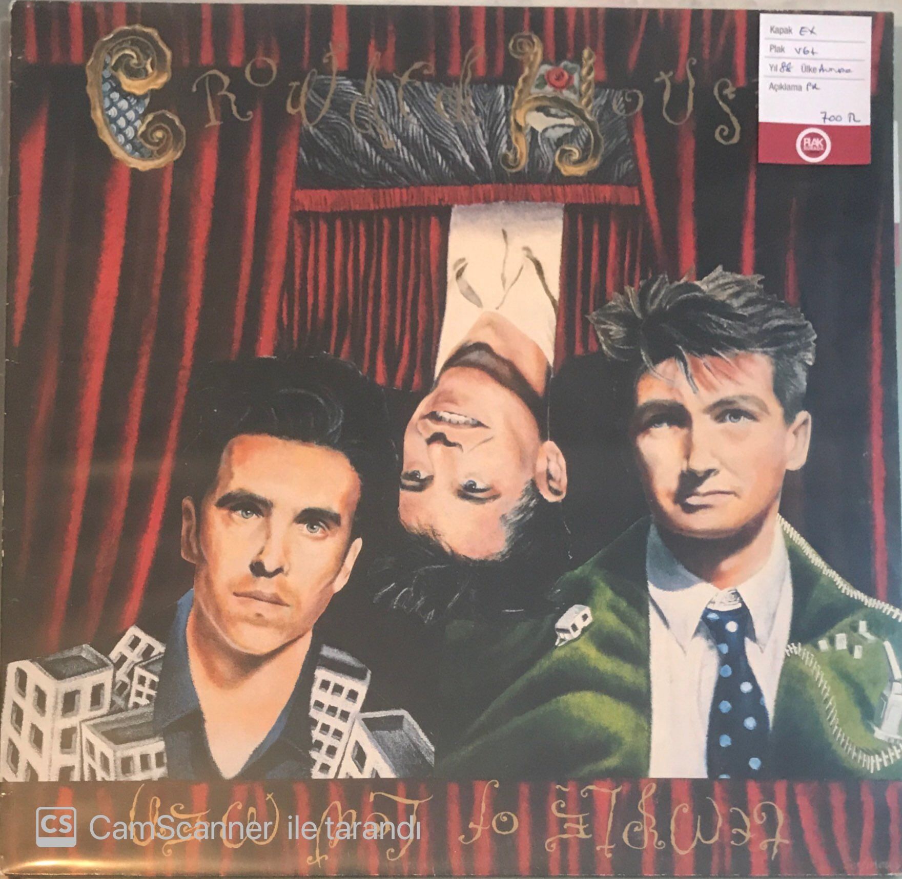 Crowded House – Temple Of Low Men LP