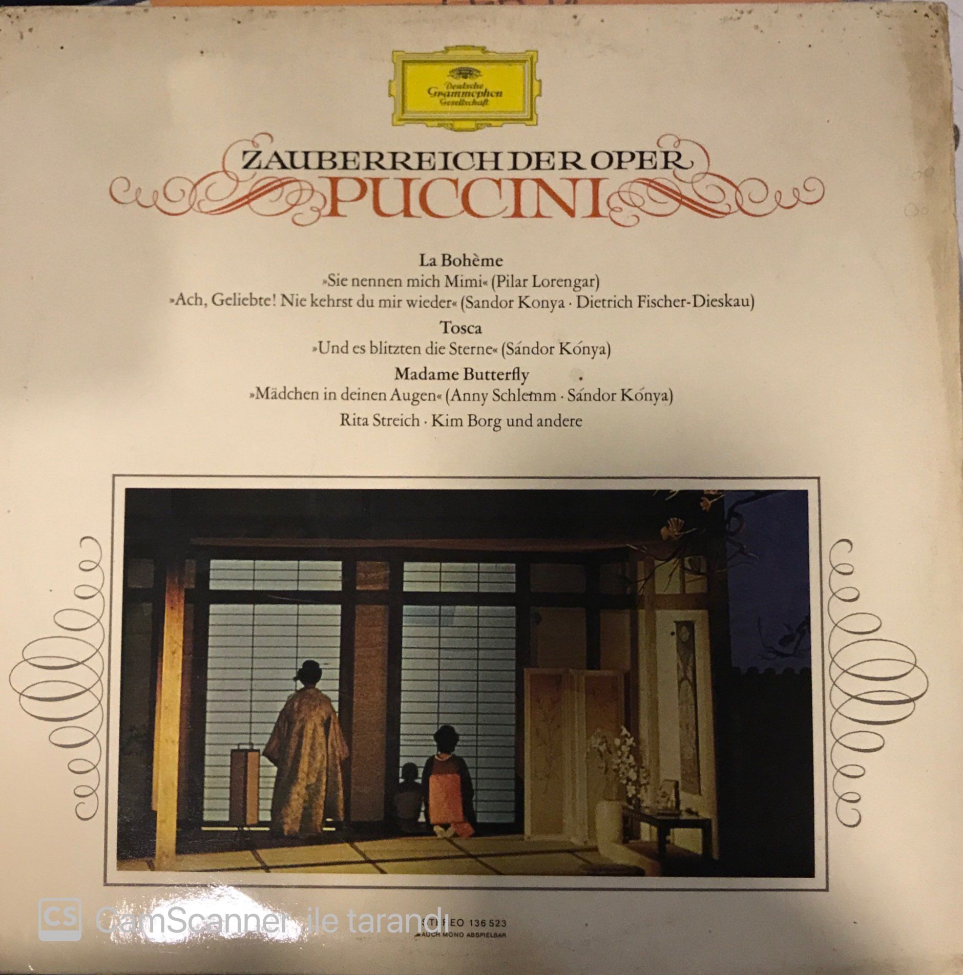 Puccini - Zauberreich Der Oper LP