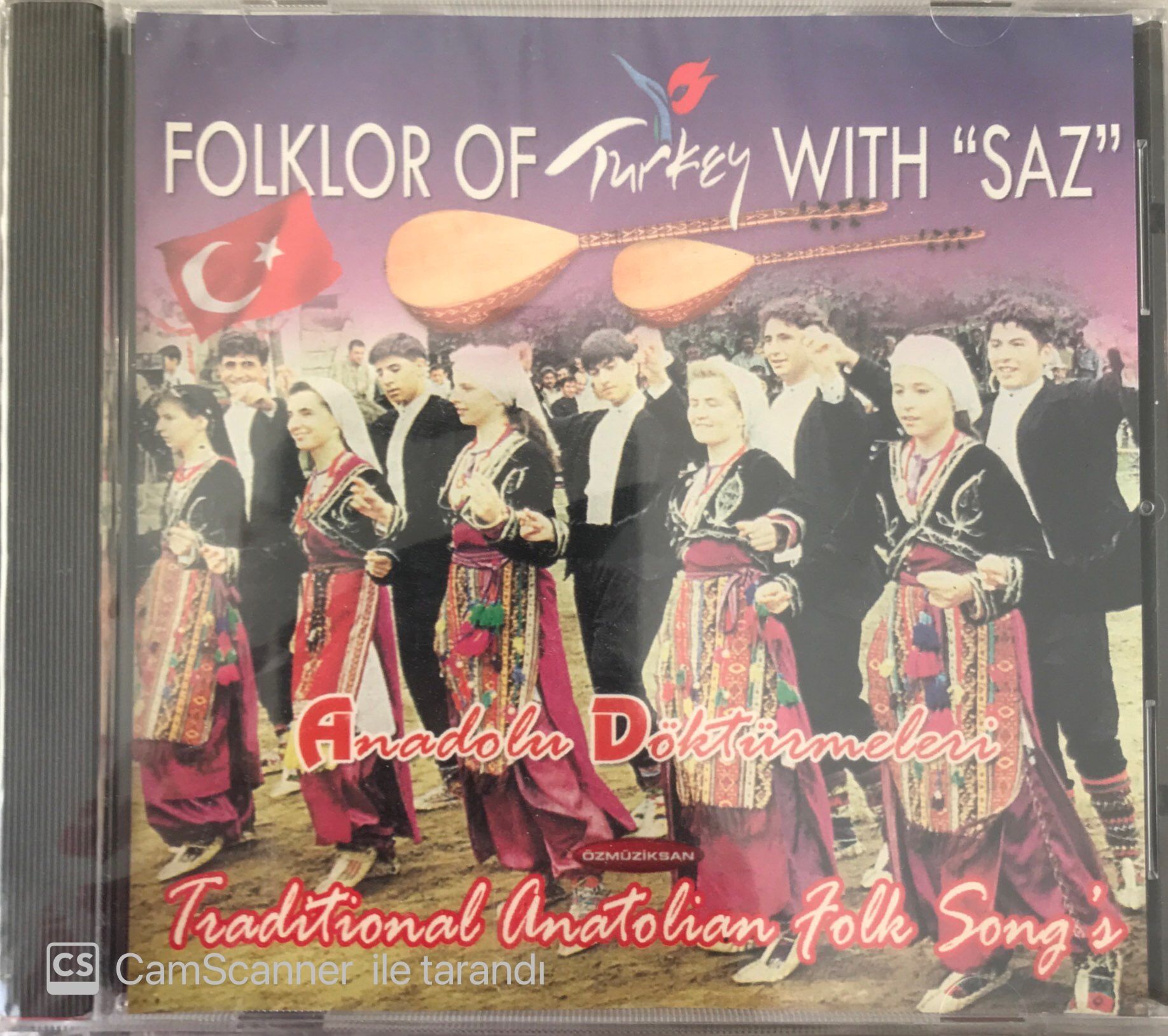 Folklor Of Turkey Wıth Saz CD