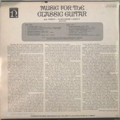 Music For The Classic Guitar LP