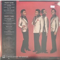 Back Where I Belong Four Tops LP